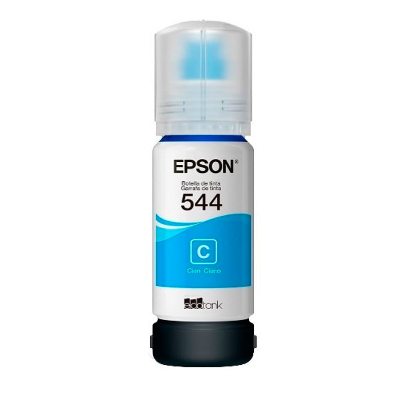 Refil Epson Ecotank (544) T544222 Ciano 7500 pags em Oferta na Shopee