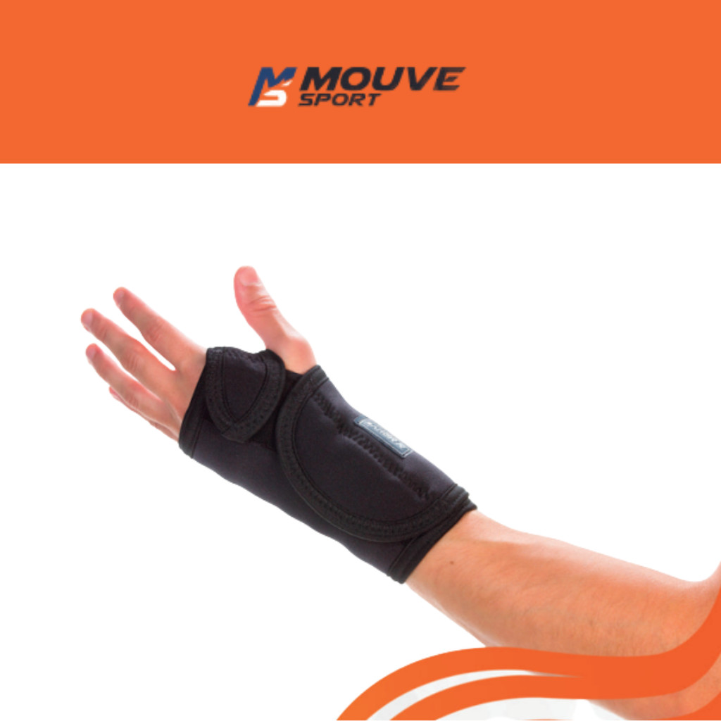 Munhequeira com Tala de Punho Bilateral Mouve Sport