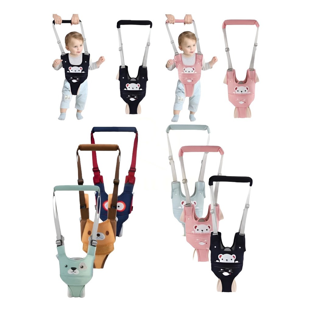 Andador Portátil Colete Suspenso Bebê 3 Estágios Ajustável
