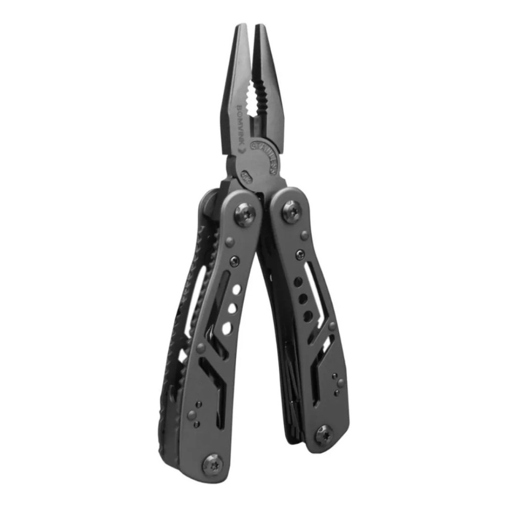 Alicate Canivete Multi Ferramentas 25 Funções com Bolsa Camping Trilha