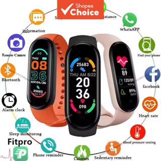 Relógio Inteligente M9 para Homens e Mulheres - Pulseira Fitness Esportiva, Monitor de Frequência Cardíaca e Pressão em Oferta na Shopee