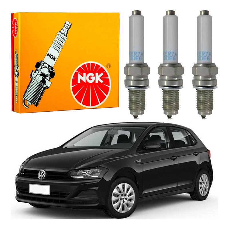 Jogo Velas Ngk Polo 1.0 12v Mpi 2017 A 2022