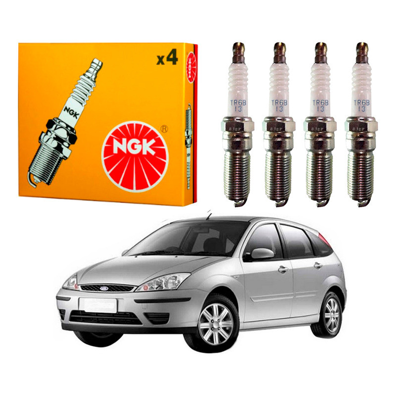 Jogo Velas Ngk Focus 2.0 16v 2000 A 2005 em Oferta na Shopee
