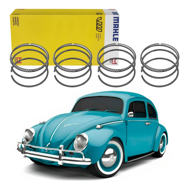 Jogo Anel Do Motor 050 Fusca 1600 1974 A 1986