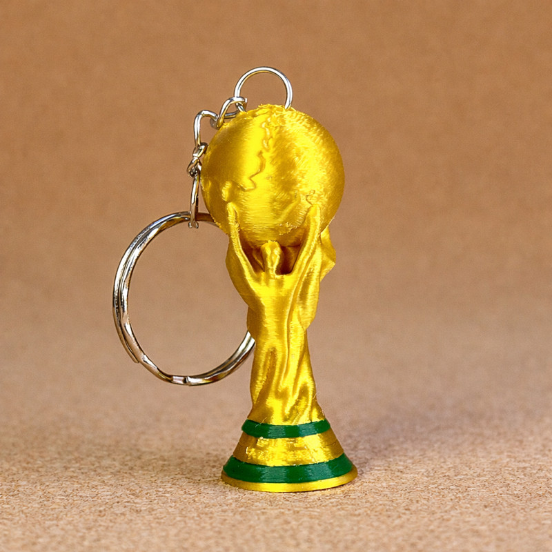Chaveiro Troféu da Copa do Mundo – Seleção Brasileira – Miniatura Colecionável Revenda Neymar World Cup