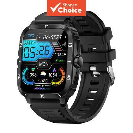 Novo Smartwatch, à prova d'água, moderno relógio inteligente masculino resistente a choques KT71 em Oferta na Shopee