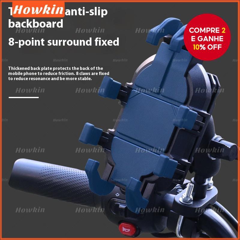 MotoGuard Suporte De Telefone Para Motocicleta Amortecedor Anti Shake Mount iPhone Samsung GPS