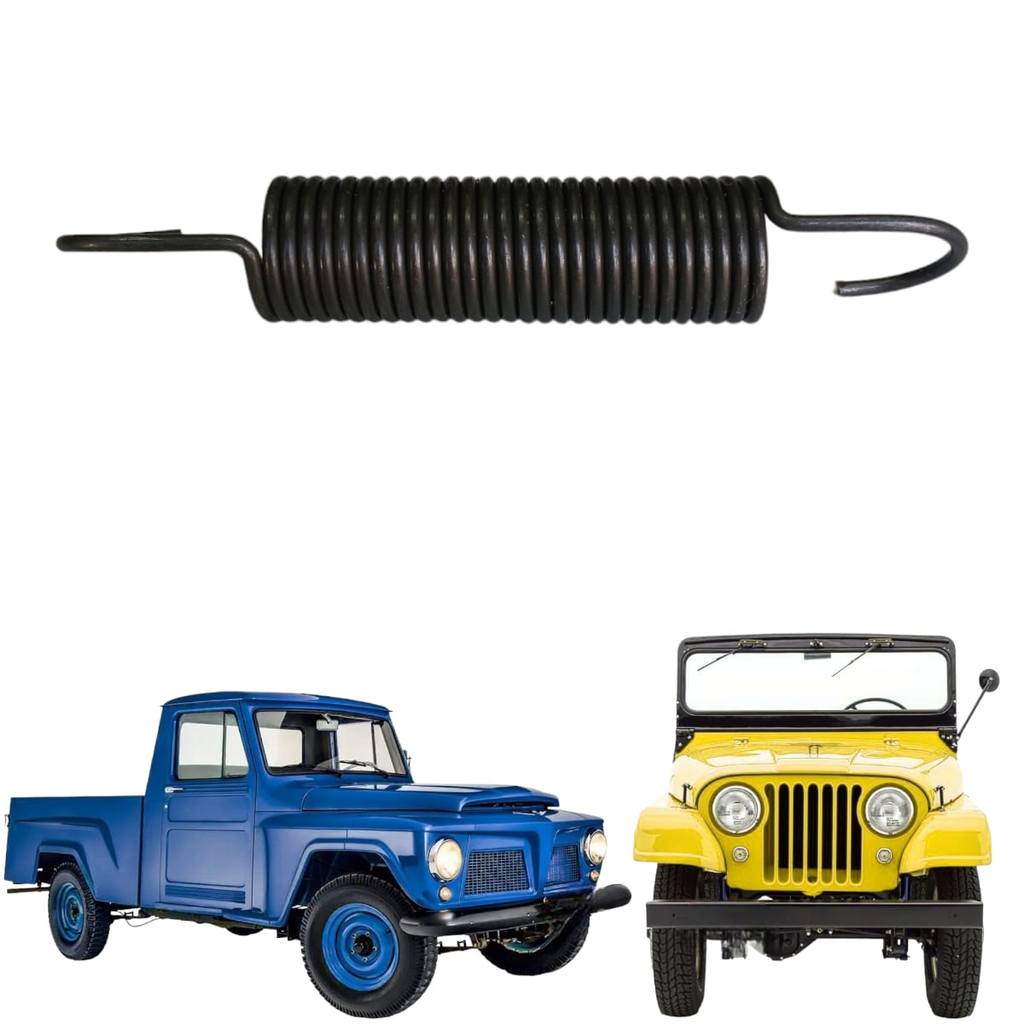 Mola Do Pedal De Freio Jeep / Rural / F 75 Após 1960