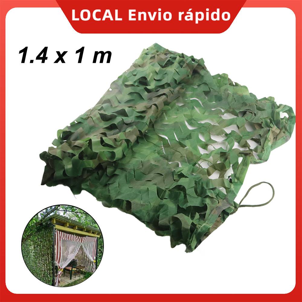 Selva 1,4 x 1 m Rede de camuflagem,para decoração de caça,pátio guarda-sol,acampamento,fazenda,abrigo carro ocultação