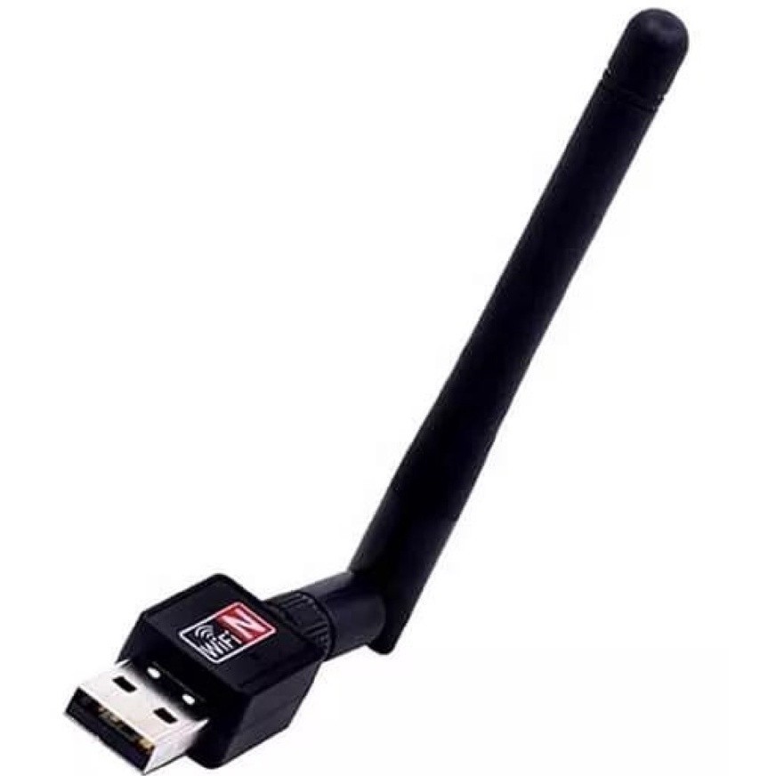 Adaptador WiFi USB 1200Mbps Antena Externa Receptor Wireless 802.11N para PC Notebook Desktop