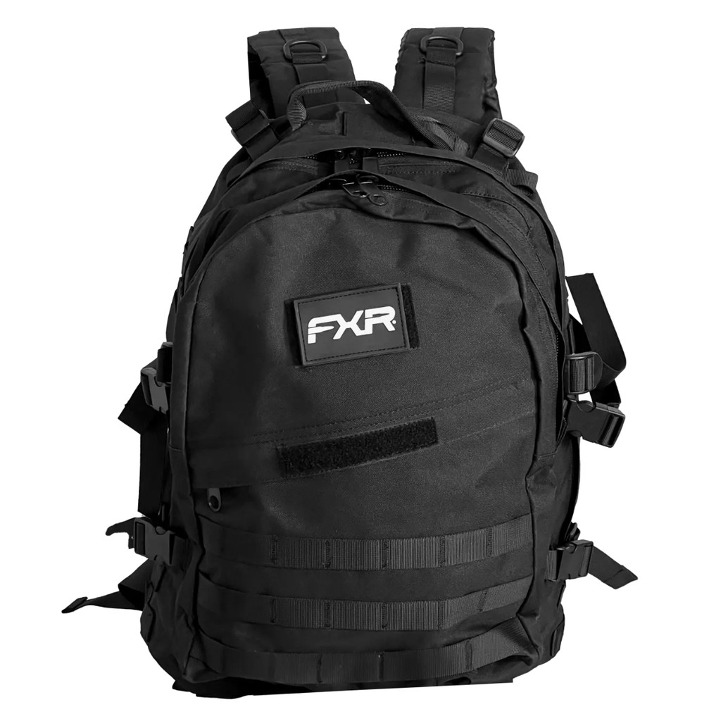 Mochila Tática Preta Fxr 32l Fxr-459 Grande Resistente Preto Liso