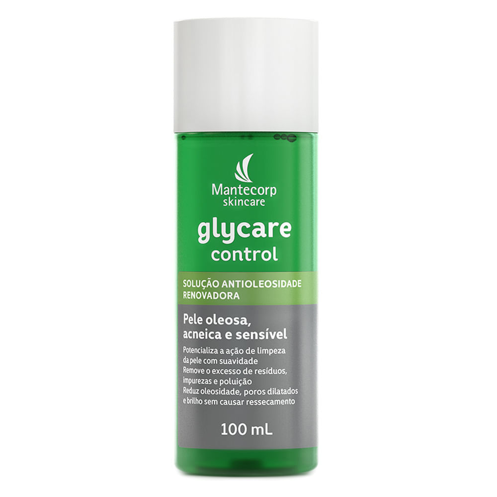 Glycare Control Solução Antioleosidade Renovadora 100ml em Oferta na Shopee
