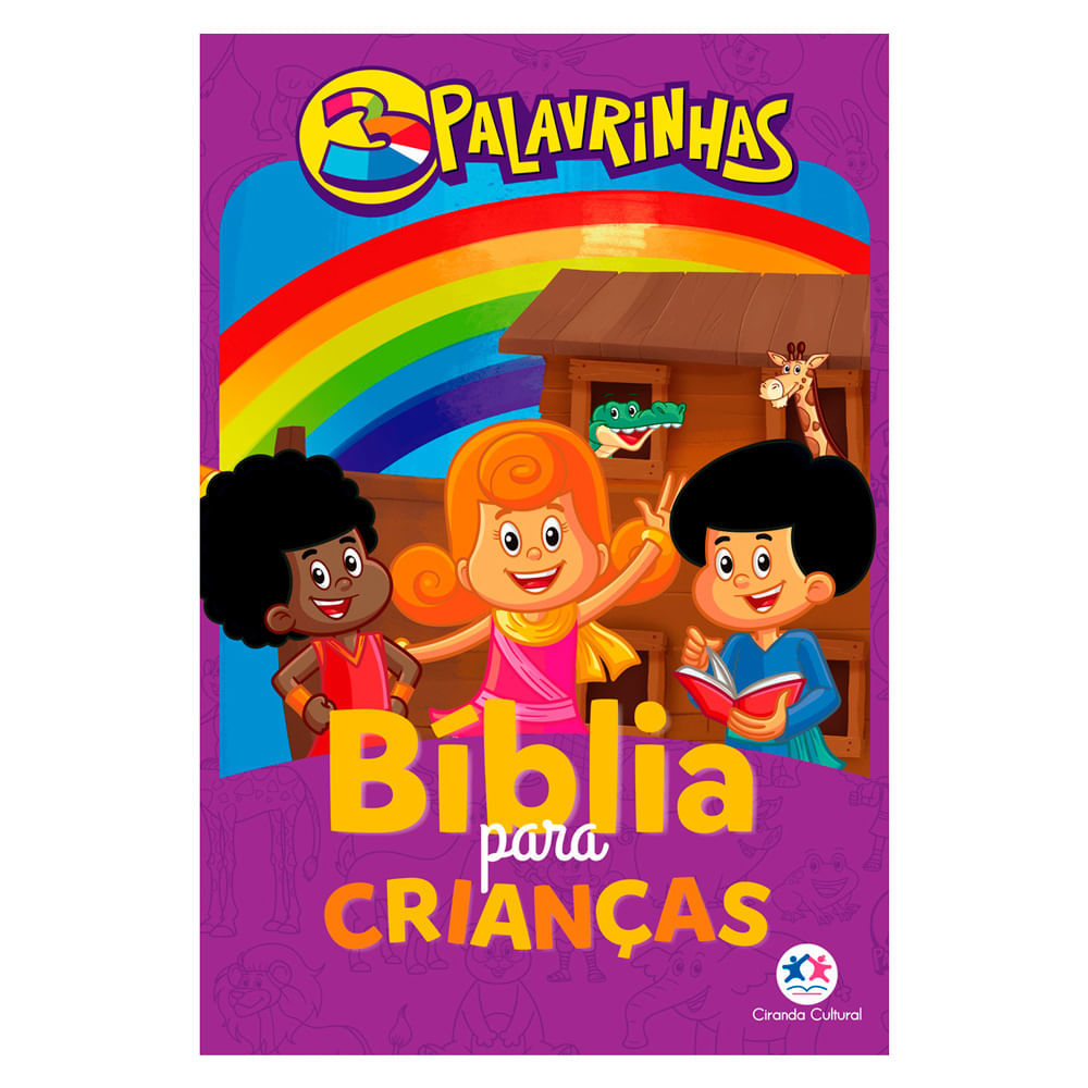 Biblia Para Criancas Ciranda Cultural 3 Palavrinhas em Oferta na Shopee