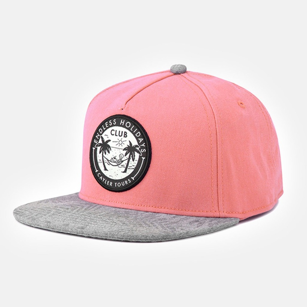 Boné americano sem fim rosa coco Hip-Hop chapéu de beisebol masculino feminino rua adolescente chapéu de aba plana