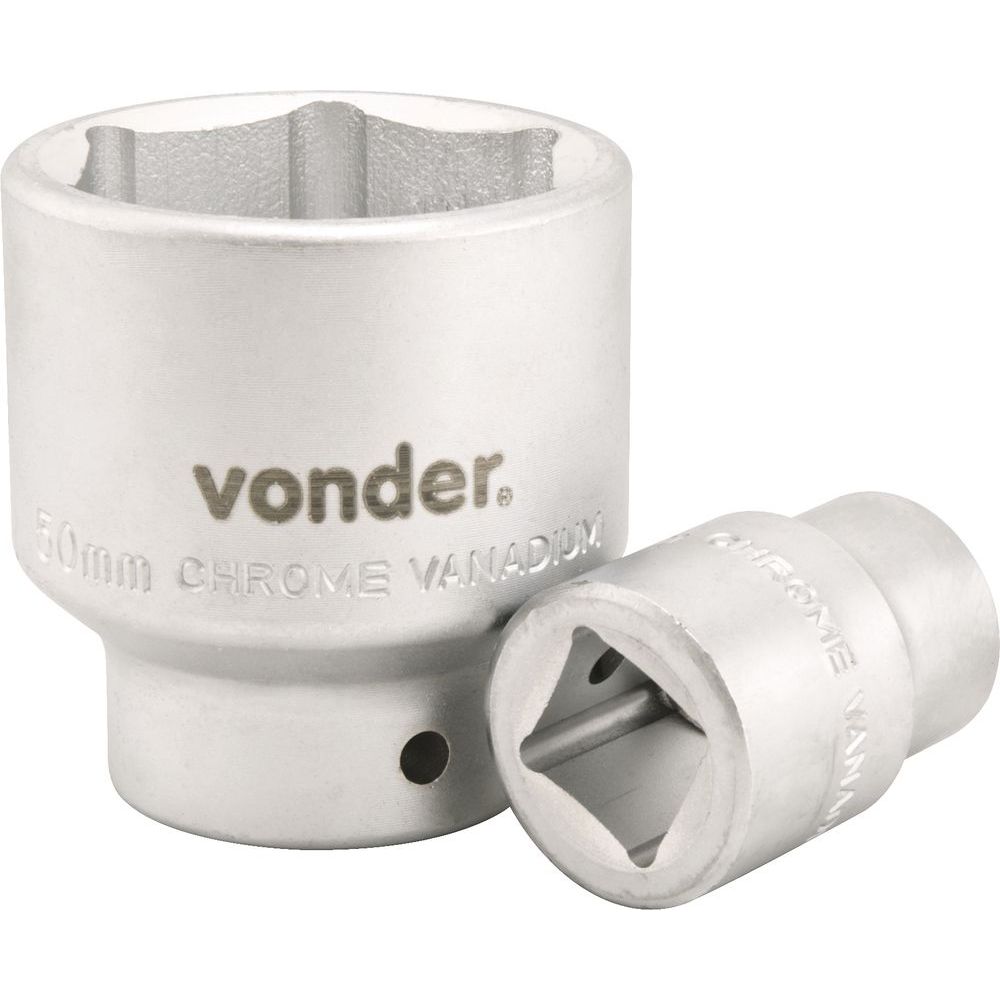 Soquete sextavado enc 3/4" 22mm curto vanád. Vonder em Oferta na Shopee