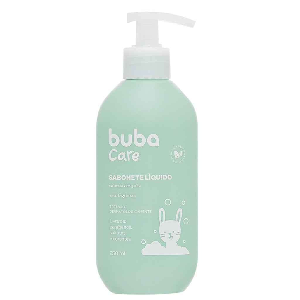 Sabonete Líquido Buba Infantil Bebê sem Lágrimas 250ml em Oferta na Shopee
