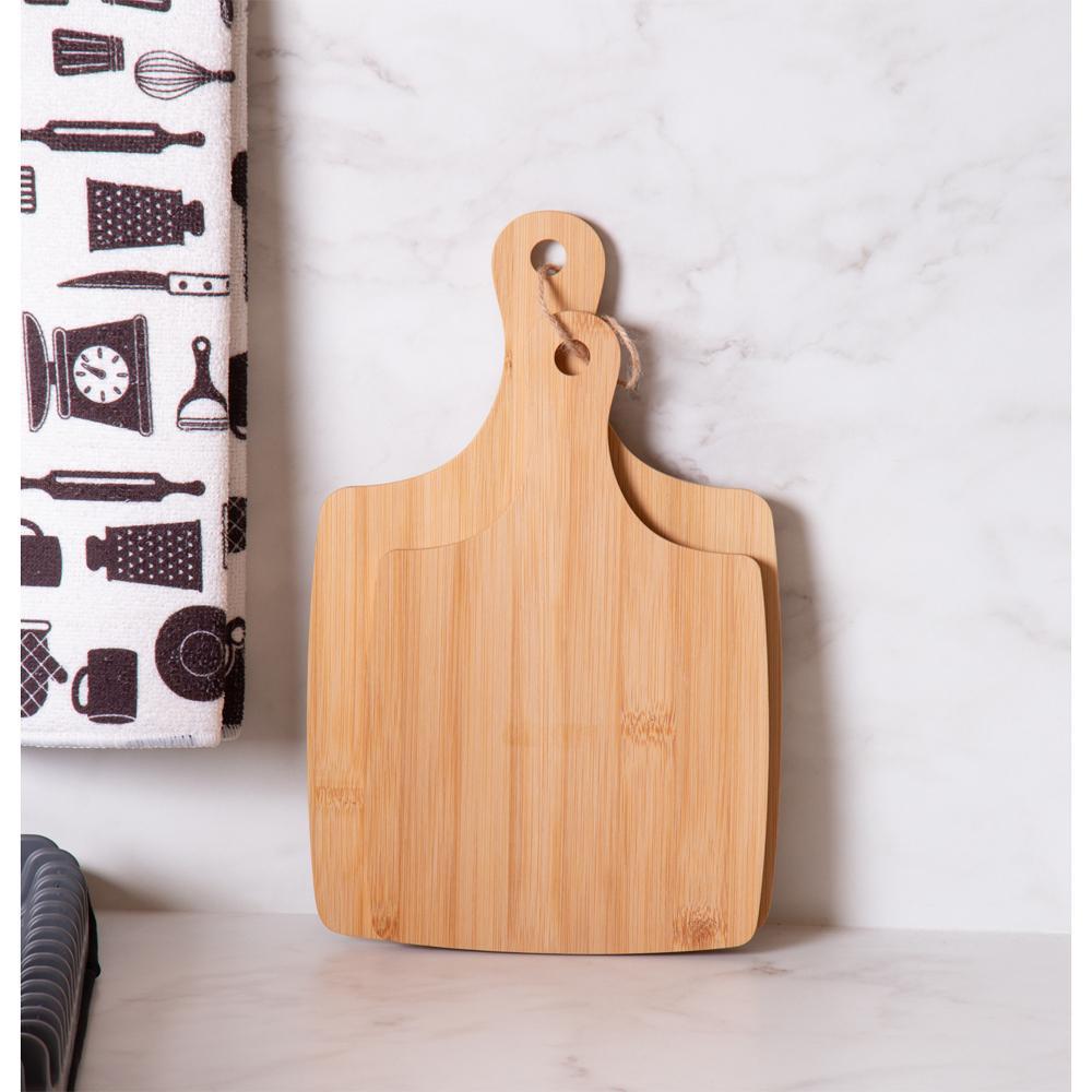 Conjunto 2 Tábuas para Corte Bambu Lyor em Oferta na Shopee