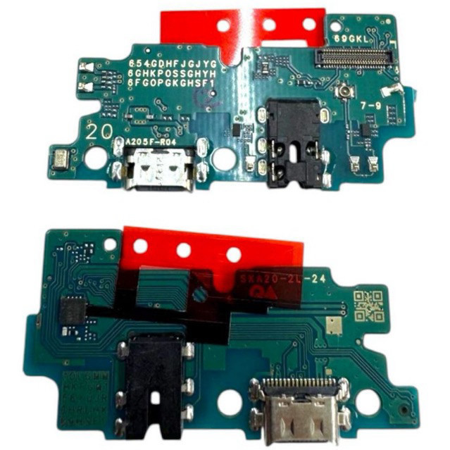 Conector De Carga USB Microfone Para A20 A205 Turbo Ci Envio Rápido