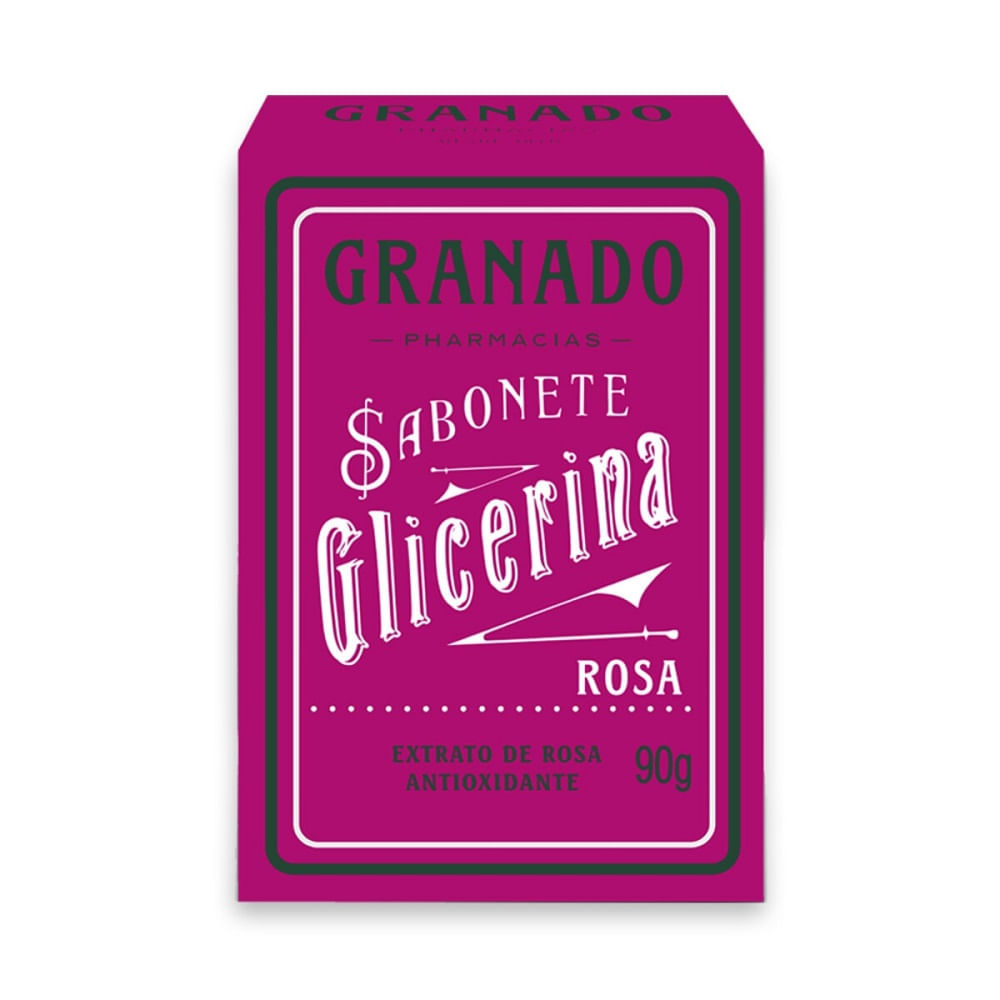 Sabonete Granado Glicerina Rosa 90g em Oferta na Shopee