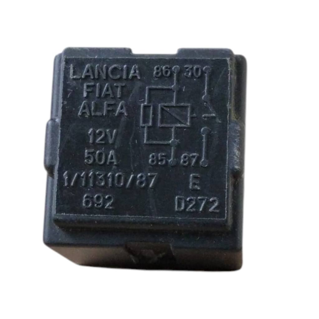 Relé Auxiliar Fiat Preto 4 Pinos 11131087 USADO