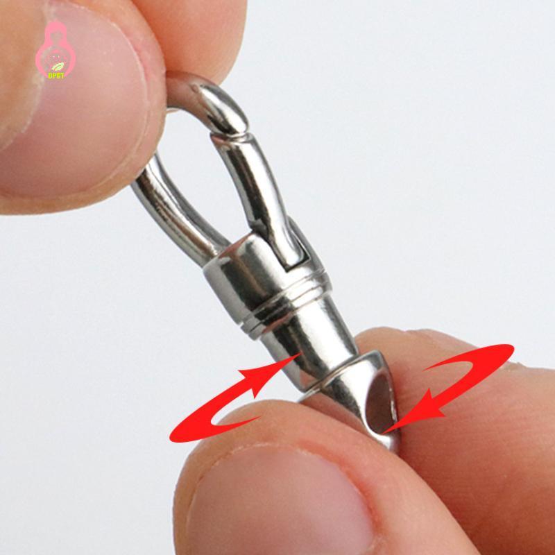 [DPGT] 1 Pc Bolsa De Aço Inoxidável Chaveiro Gancho Fechos Fecho Lagosta Ganchos Conectores Para DIY Jóias Fazendo Supri