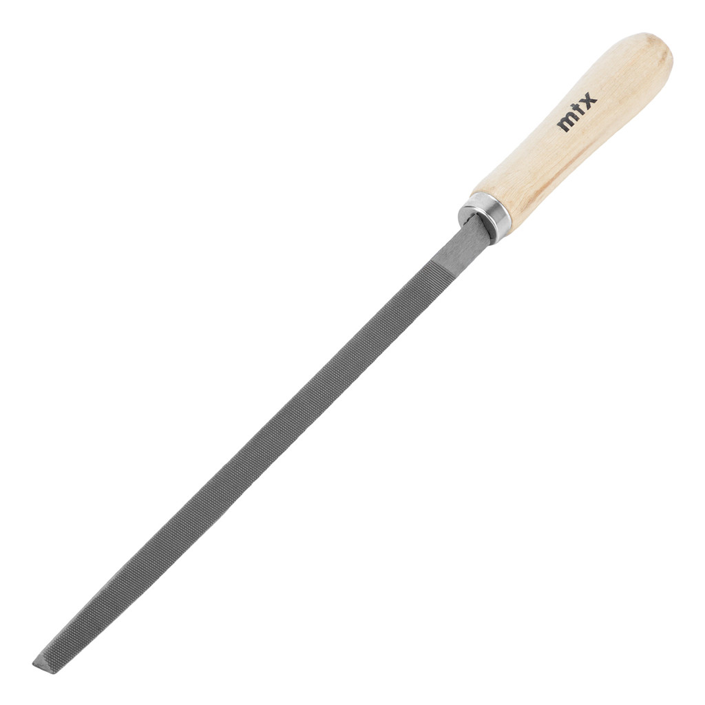 Lima Triangular Murça 10 Pol. 250mm Cabo Madeira 1 Peça MTX