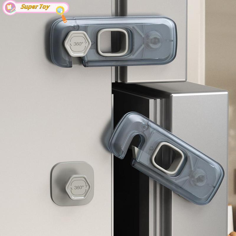 SUPERTOY 1Pc Casa Geladeira Lo Freezer Porta Captura Criança Crianças Armário Segurança Para Do Bebê Quente