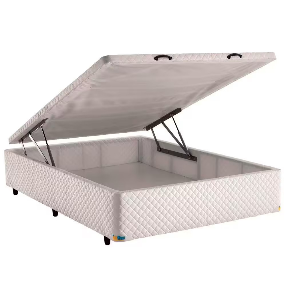 Base Box para Colchão de Casal com Baú Itaflex