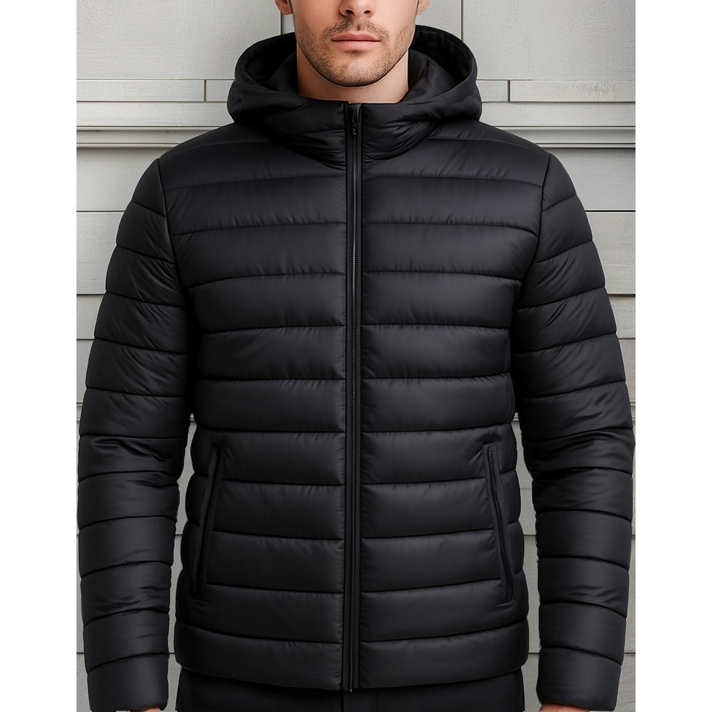 Jaqueta Casaco Masculino Puffer Bobojaco Corta Vento Frio Nf