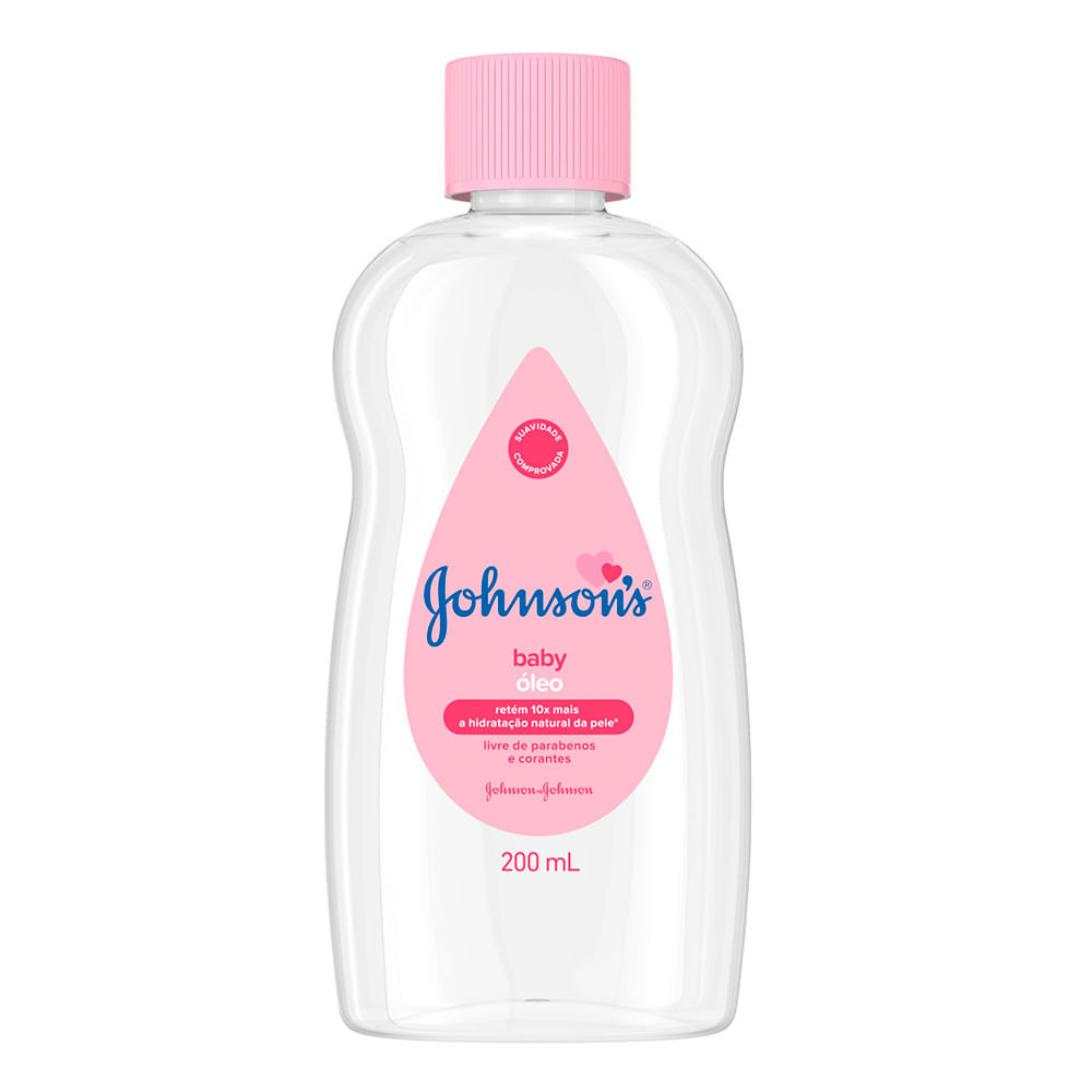 Óleo Puro Johnson's Baby 200ml em Oferta na Shopee
