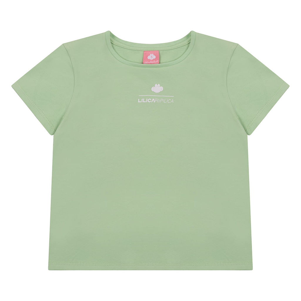 Blusa Manga Curta Infantil Feminina Lilica Ripilica
