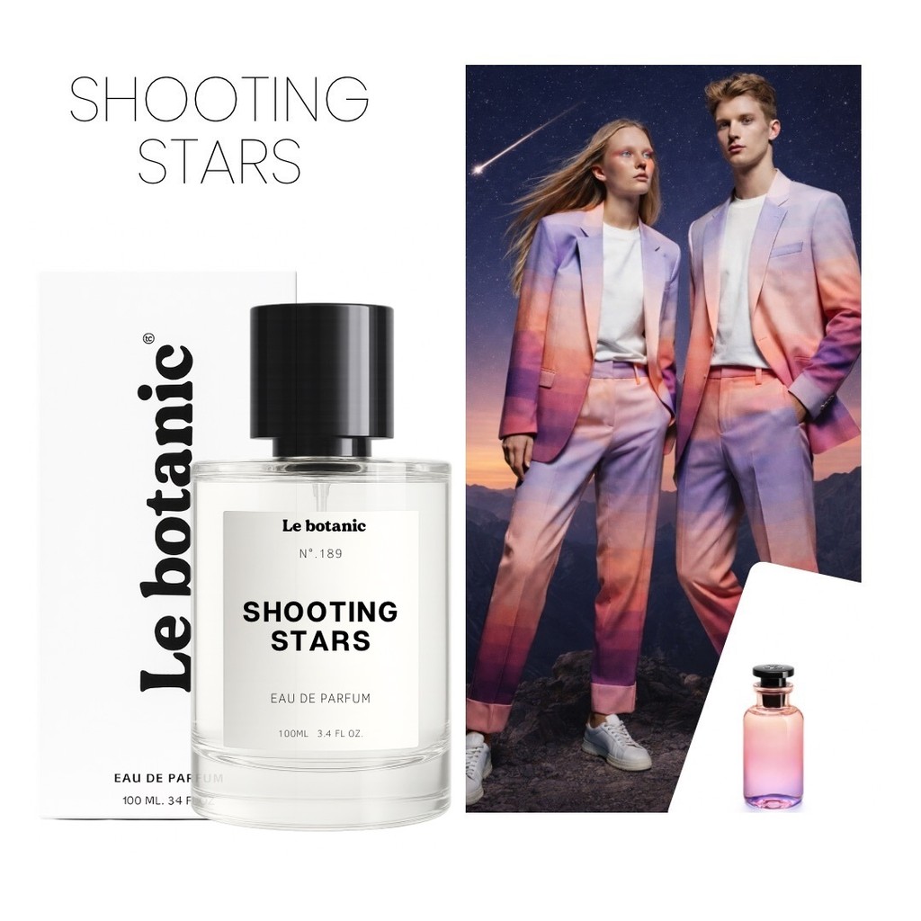 Perfume Shooting Stars - Le botanic - Alta Fixação em Oferta na Shopee