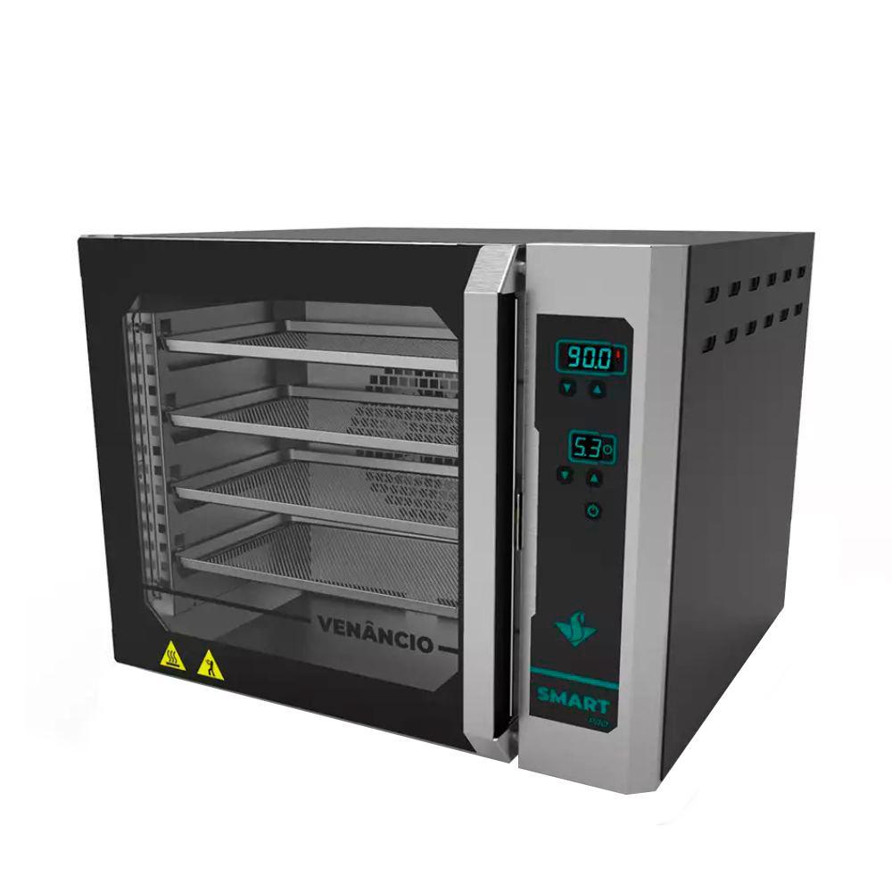 Forno Turbo Convector Smart Pro Digital 4 Esteiras Inox e Painel Inox Fcsp4e 127v - Venâncio 56643