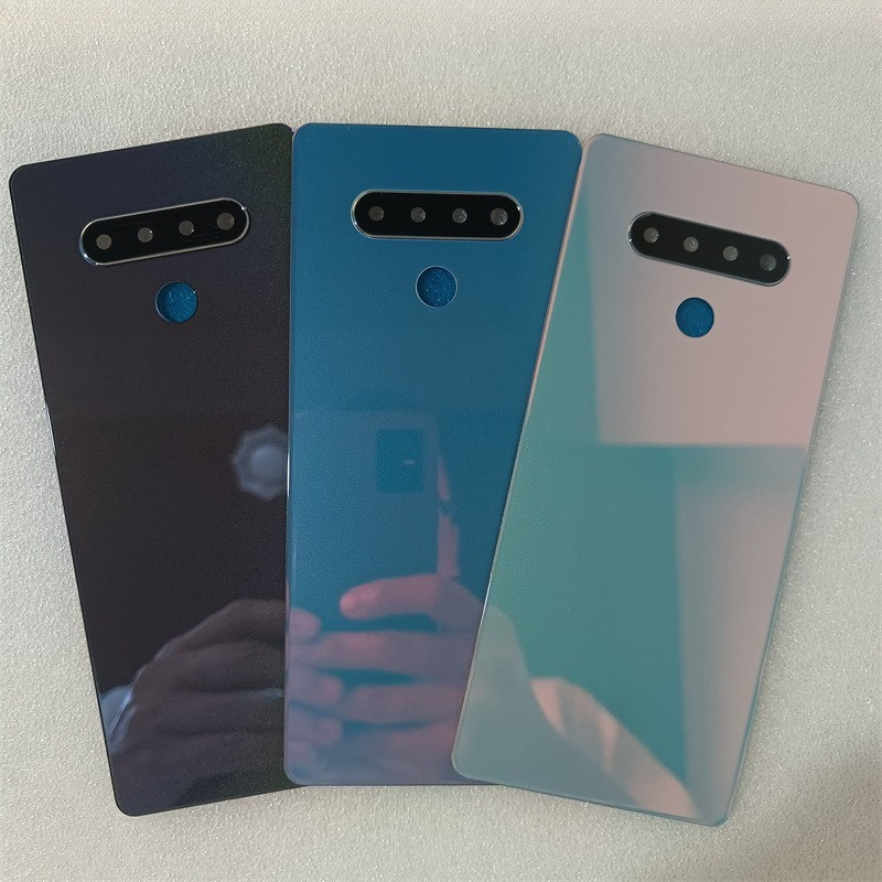 Carcaça Traseira Q730 Para LG Stylo 6 K71 LMQ730TM , Tampa De Vidro , Caixa De Bateria , Substituição De Peças Sobressal