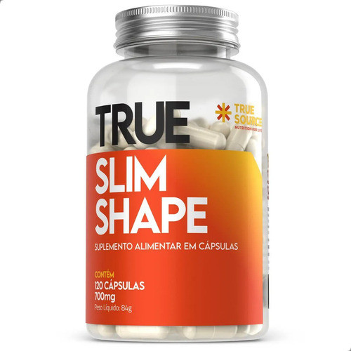 True Slim Shape 600mg 120 Cápsulas True Source Natural