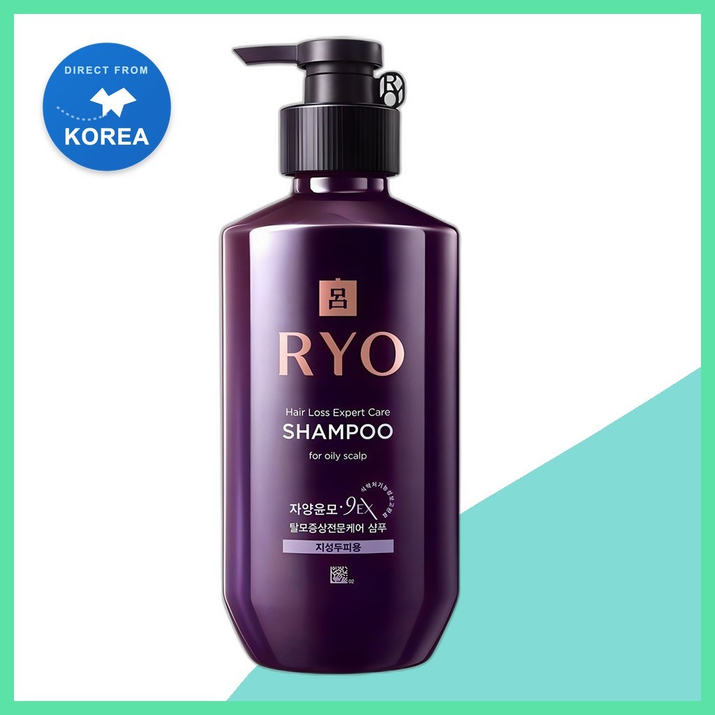 [ryo] Shampoo Nutritivo 9EX , 400ml , 1 Unidade/Coreano/Complexo De Ervas/100 % Genuíno Da Morin Pick