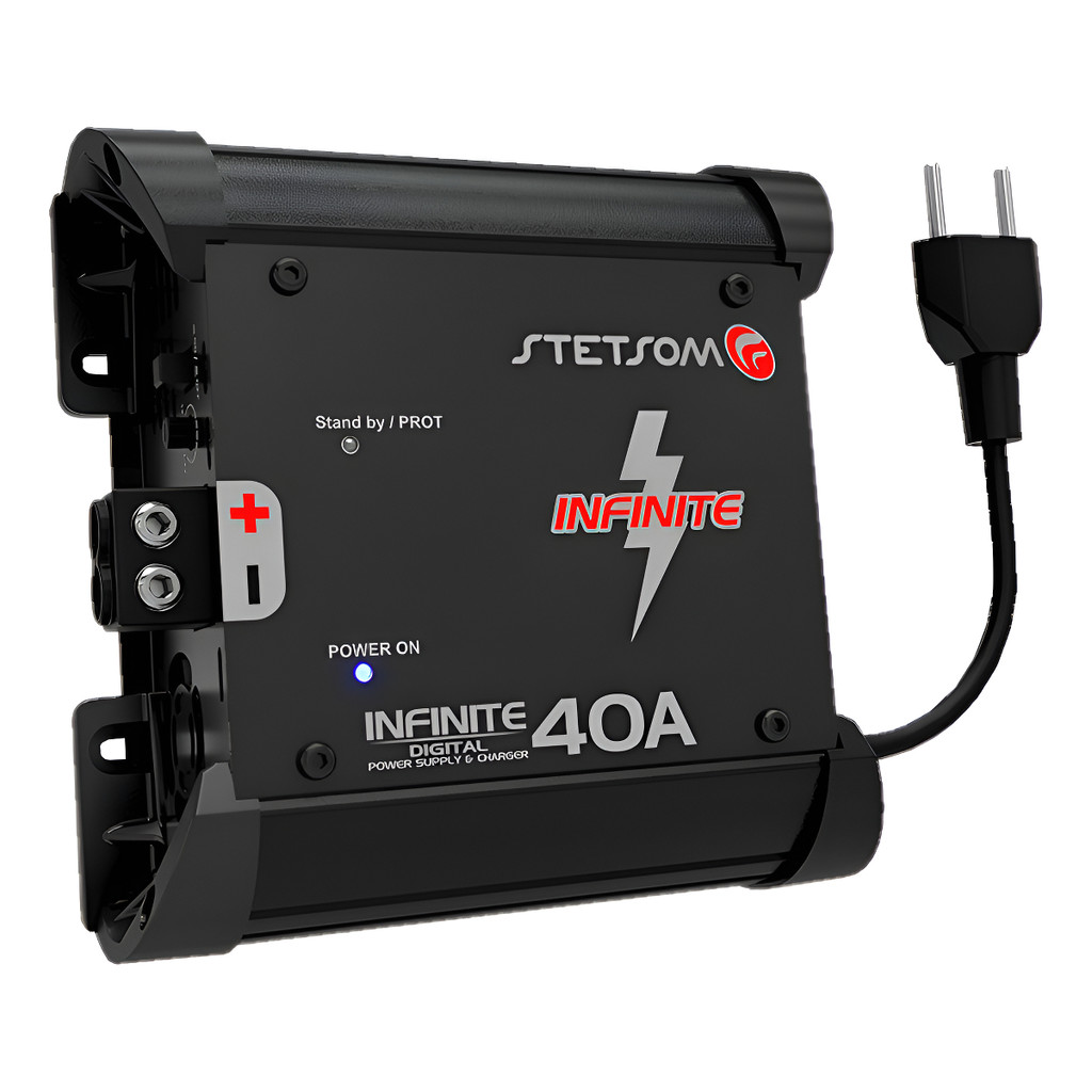 Fonte Carregador Stetsom 40a Infinite 12v Com Led Lançamento