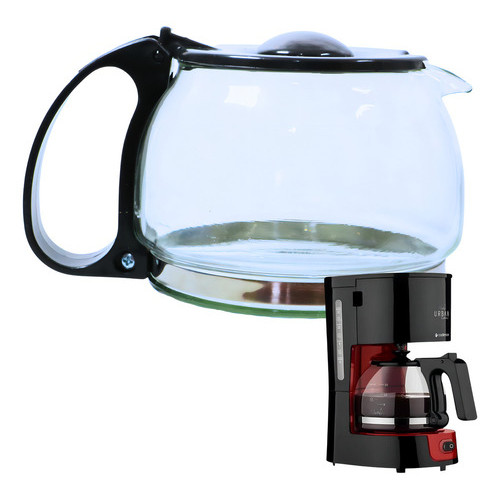 Jarra de Reposição Para Cafeteira Cadence Urban Compact Caf300 15 Cafés Vidro Reforçado