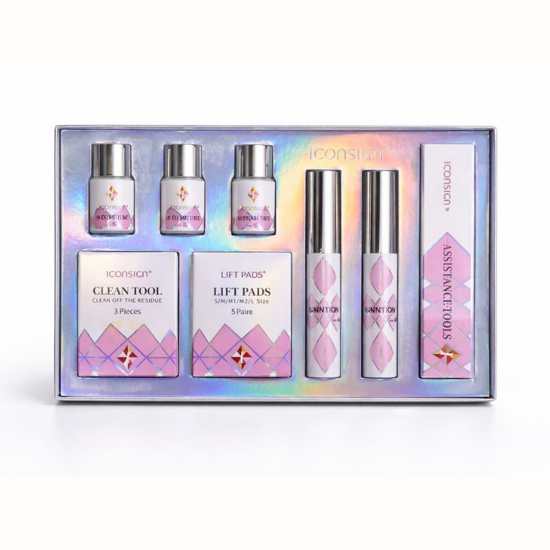 Kit Lash Lifting brow lamination lifting de cilios extensão de cilios e sobrancelhas icosign