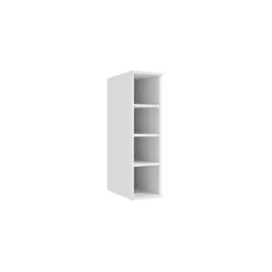 Nicho Aéreo Garrafeiro 4 Nichos Celeste Kappesberg 100% MDF Branco 20cm