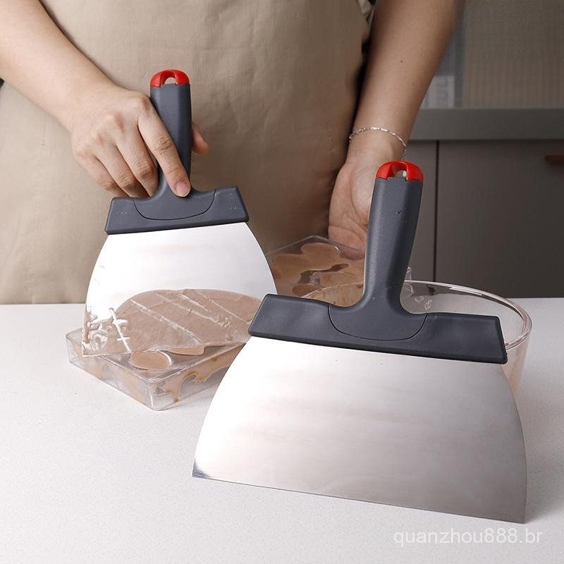 Raspador de Chocolate em Aço Inoxidável, Usado para Raspar Coberturas, Acessórios de Cozinha, Utensílios de Cozinha