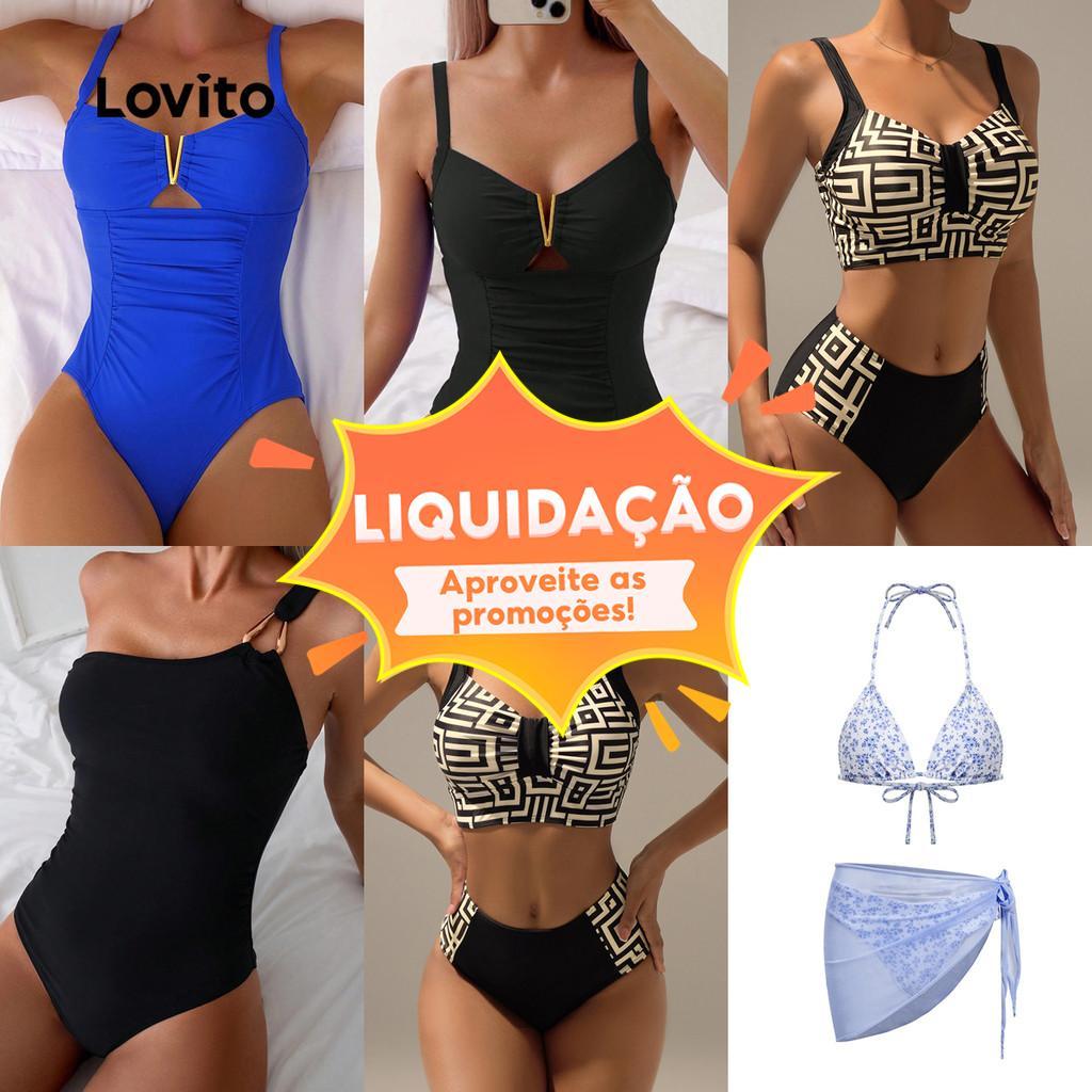 Lovito Special Casual Beachwear for Women em Oferta na Shopee