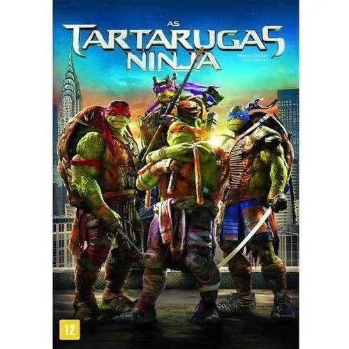 DVD As Tartarugas Ninjas direção Jonathan Liebesman