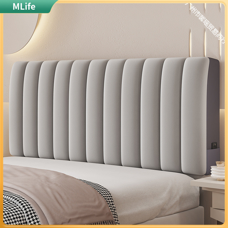 Capa Elástica Para Cabeça De Cama , Solteiro , Queen , King Size , Estrutura De Cabeceira , Envoltório Contra Poeira , D