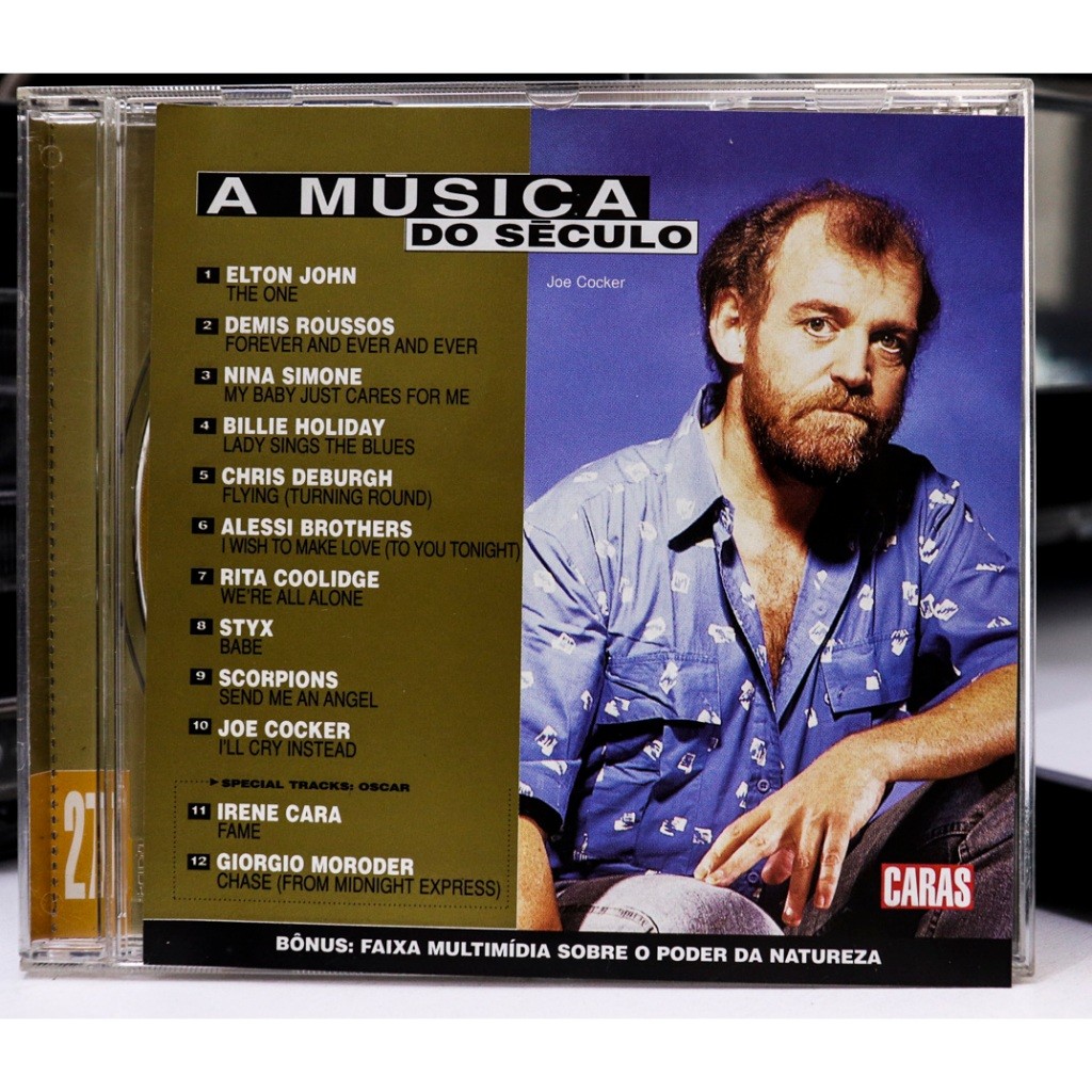 CD A MUSICA DO SÉCULO -VARIOUS  VOL.27 (REVISTA CARAS)