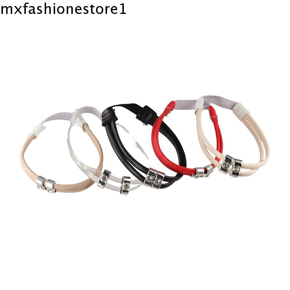 MXFASHIONE Cadarços De Salto Alto , Alça Fixa Removível Para Evitar Quedas , Tiras De Fixação Elásticas , Moda