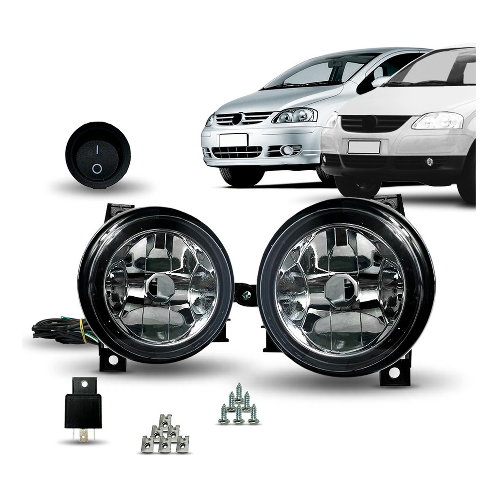 Kit Farol Milha Fox 2003 2004 2005 A 2008 2009 Bt Tic Tac