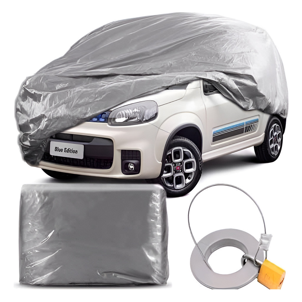 Capa 100% Impermeavel Tamanho P Forrada Peoteção Sol E Chuva