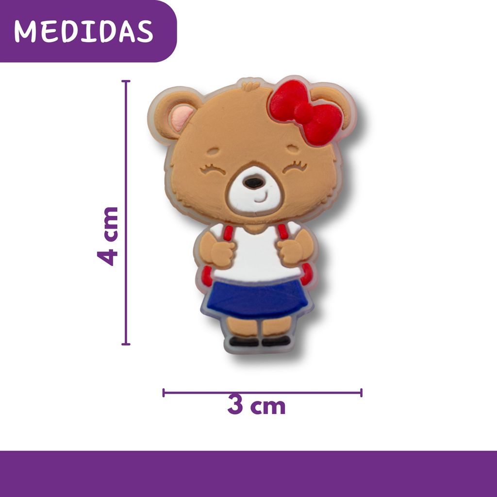 Aplique Escolar Emborrachado 5 a 10 Unidades Vários Modelos Anúncio 2 — imagem 2 de 2