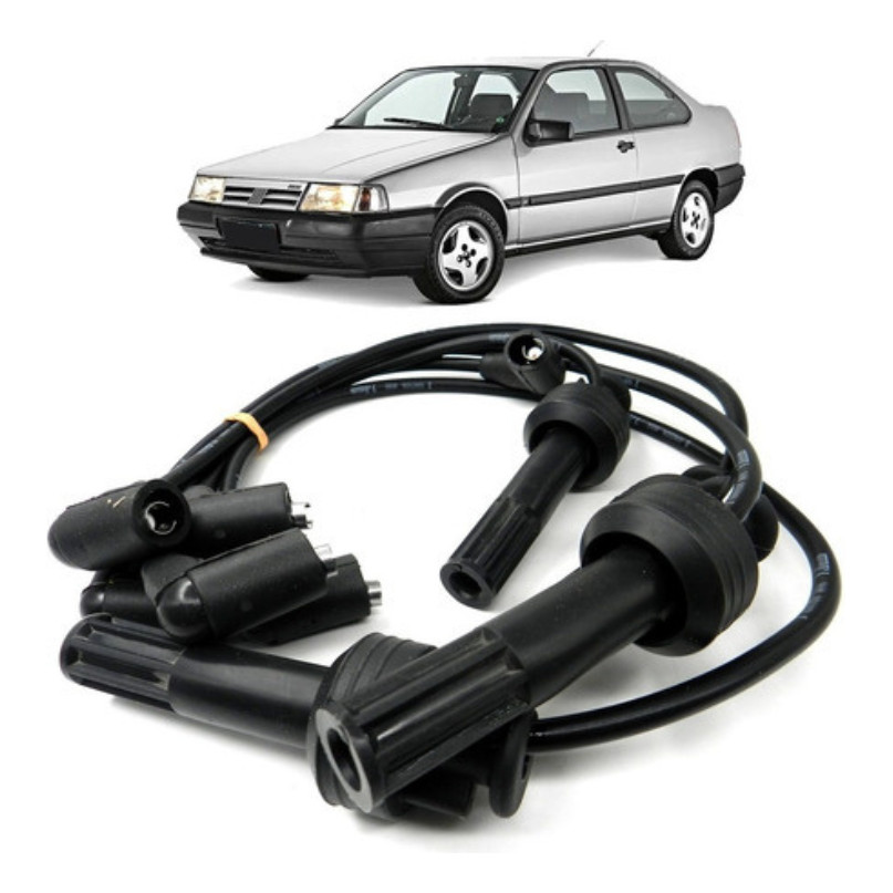 Cabos De Ignição Tempra/tipo/cupe 2.0 16v - Maxi Cabo 07334s Preto